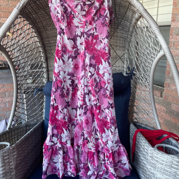 VTG size 9 Speechless Brand Y2K 90s Fairycore Beaded Halter Dress - Picture 4 of 6